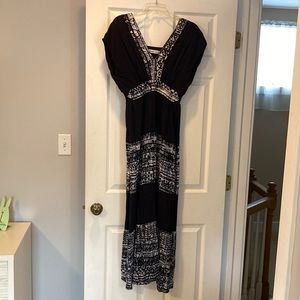 Navy Maxi Dress (Sunny Girl - ModCloth)